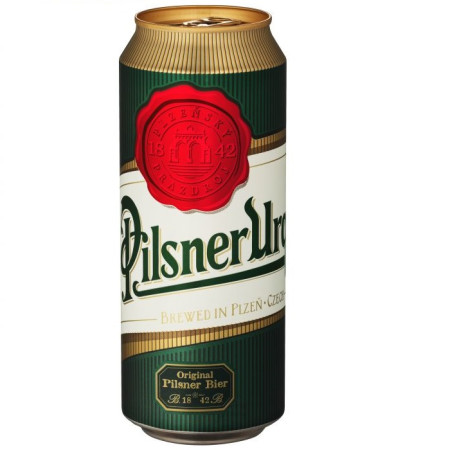 chi tiết Pilsner Urquell plech 0.5l CZ