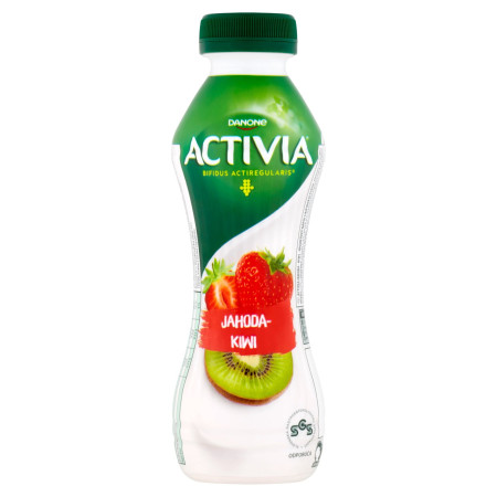 chi tiết Activia Nápoj Jahoda Kiwi 8x280g