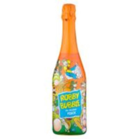 detail Robby Bubble broskev 0,75L