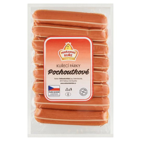 detail VK VAK.Kuř pochoutk.párk 280g
