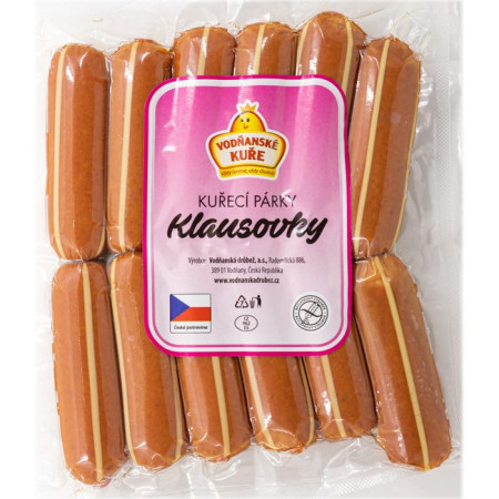 detail VK VAK Kuř.párky klausovky 340g