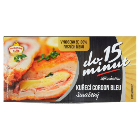 chi tiết VK smaž. kuř. Cordon Bleu 330g - 10ks/kart