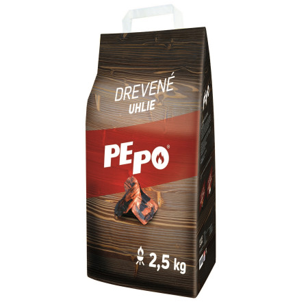 detail PE-PO dřevěné uhlí 2,5 kg
