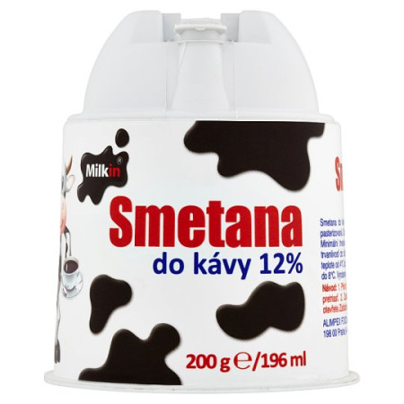 chi tiết Milkin smetana do kávy 12% 200g