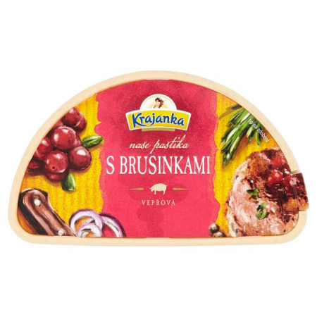 detail Krajanka Pašt. s brusinkami 100g
