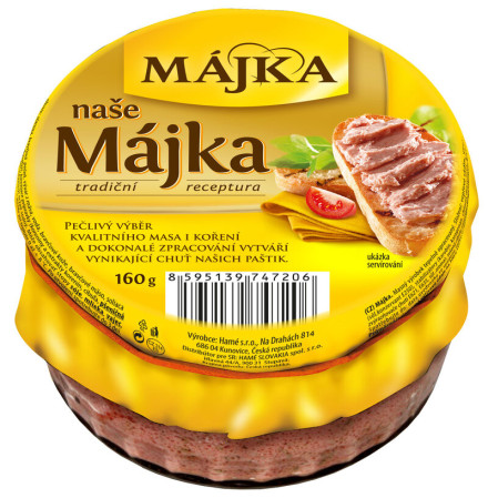detail Hamé Májka nová sklo 160g