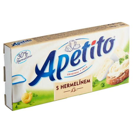 detail Apetito Tavený Sýr s hermelínem 140g