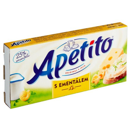 detail Apetito Tavený sýr Emmental 140g
