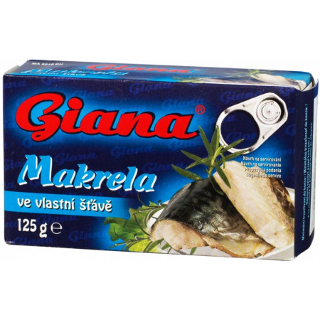 detail Giana Makrela 125g - ve vlastní štávě