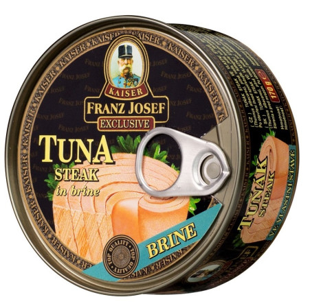 detail FJK Tuňák steak 170g ve vlastní štávě
