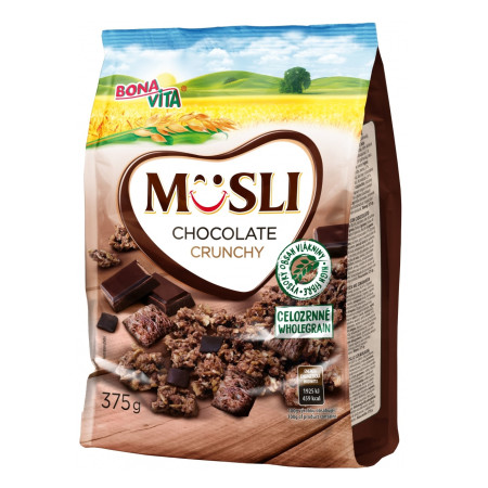 detail Bona vita musli s čokoládou 375g