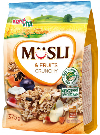 detail Bona vita musli s ovocem 375g