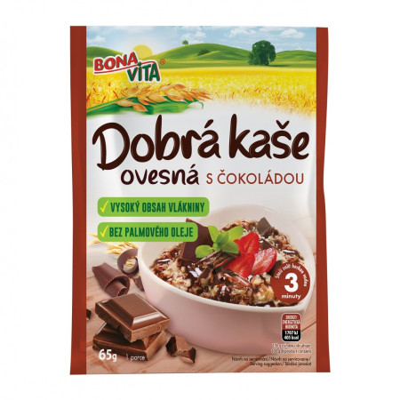detail Bona Vita Dobrá kaše 55g Čokoládová