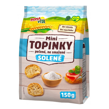 detail Bona vita MINI TOPINKY solené 150g