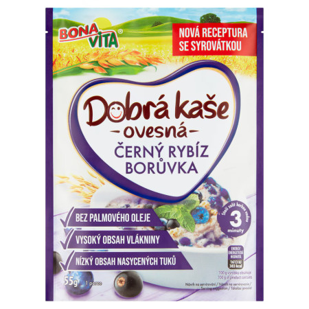 detail Bona vita Dobrá kaše 55g borův + čer.rybíz