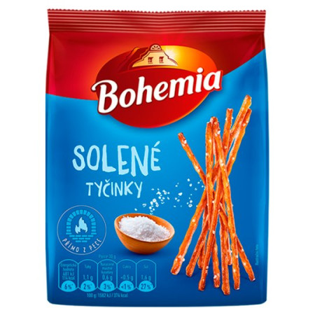 chi tiết Bohemia tyčinky 160g Solené
