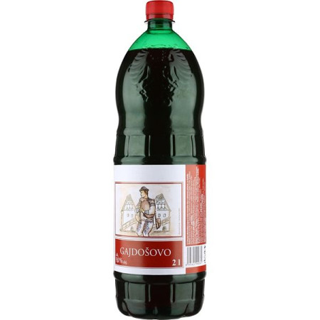 detail Gajdošovo červené 2L PET