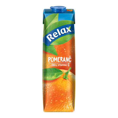 chi tiết Relax 1L Pomeranč 50% nektar