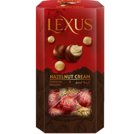 detail Lexus box 140g Hazelnut cream