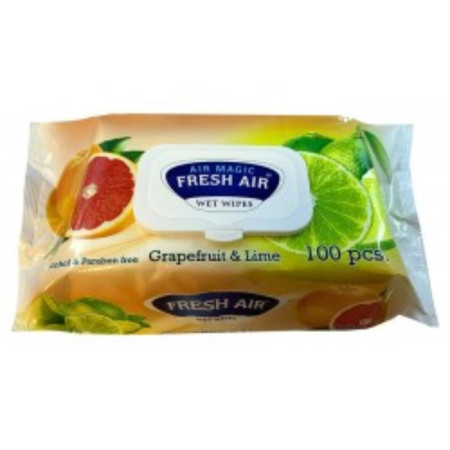 detail Fresh Air vlhčené ubrousky 100ks Grapefruit