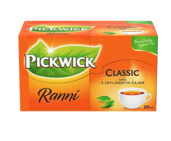 chi tiết Pickwick Čaj černý Ranní Classic 20x1,75g