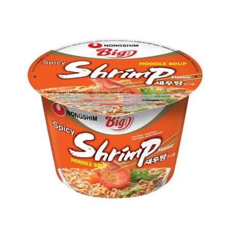 chi tiết Nongshim Big Bowl 115g Shrimp - 16ks/kart