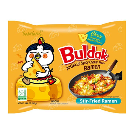 chi tiết Samyang Buldak Chicken Cheese 140g