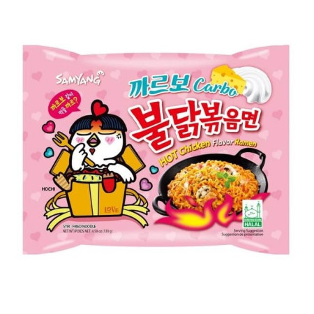 chi tiết Samyang Buldak Chicken Carbonara 130g
