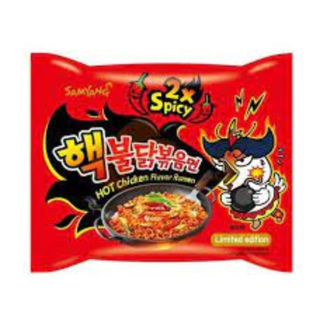 chi tiết Samyang Buldak 2x Spicy 40x140g