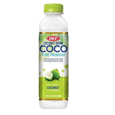 chi tiết OKF Coco Natural 0,5L x 20