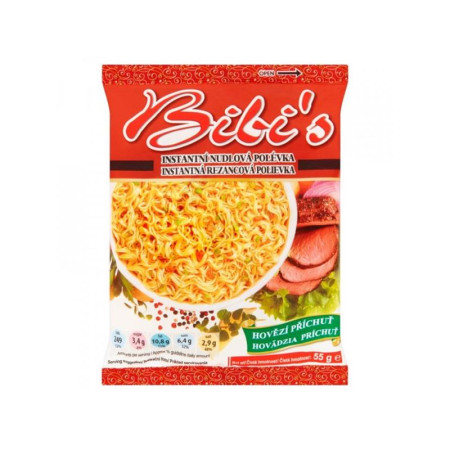 chi tiết Bibis polévka Hovězí 55g x 100