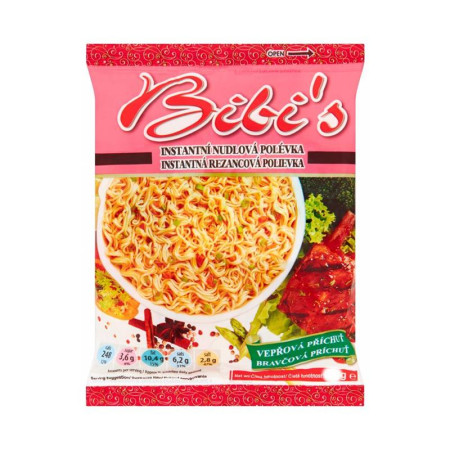 chi tiết Bibis Polévka Mleté maso 55gx100