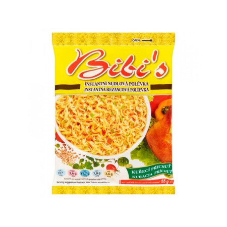 chi tiết Bibis polévka kuřecí 55g x 100
