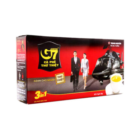 chi tiết VH Cafe G7 3in1 21x16g