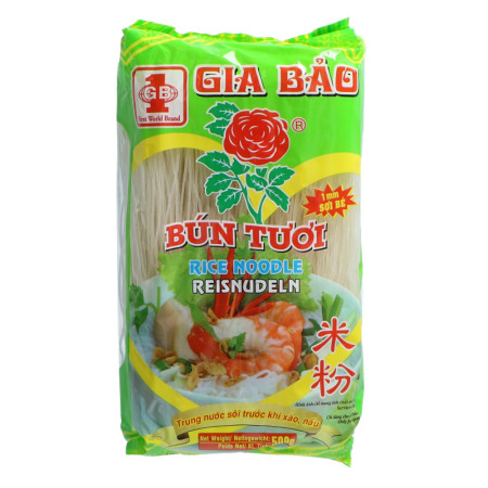 chi tiết GIA BAO Bun tuoi Hoa Hong soi be 1mm 500g