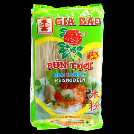 chi tiết GIA BAO Bun tuoi Hoa Hong soi be 1mm 500g