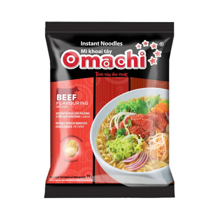 chi tiết OMACHI inst. nudle 79g Hovězí