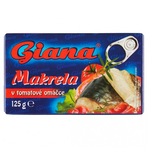 Giana Makrela v rajčatové omáčce 125g